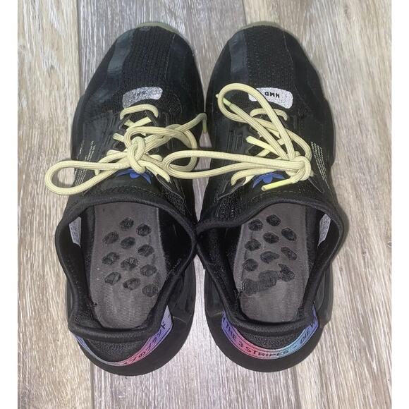 Adidas NMD R1 V2 Core Black Pulse Yellow Sonic Ink GW6021 Youth US Size 6 - Picture 9 of 11